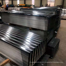 6061 6082-T6 0,4 mm Mirror Alumínio lençóis corrugados para toldos Mercado da África do Sul